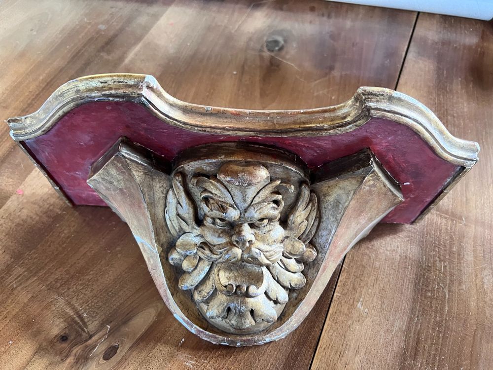 Console Dorée, Rome 17e Siècle