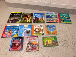 Div. Kindersachbücher / Lernbücher für Kinder - Top Zustand!