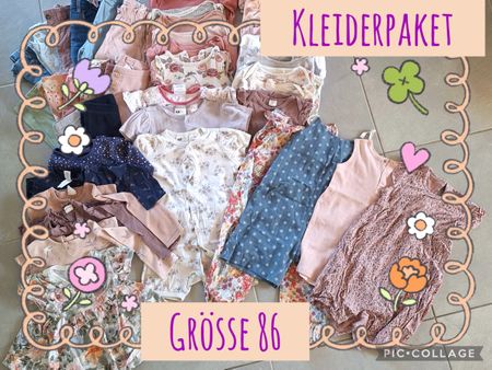 Super Kleiderpaket Mädchen Grösse 86, Top Zustand!