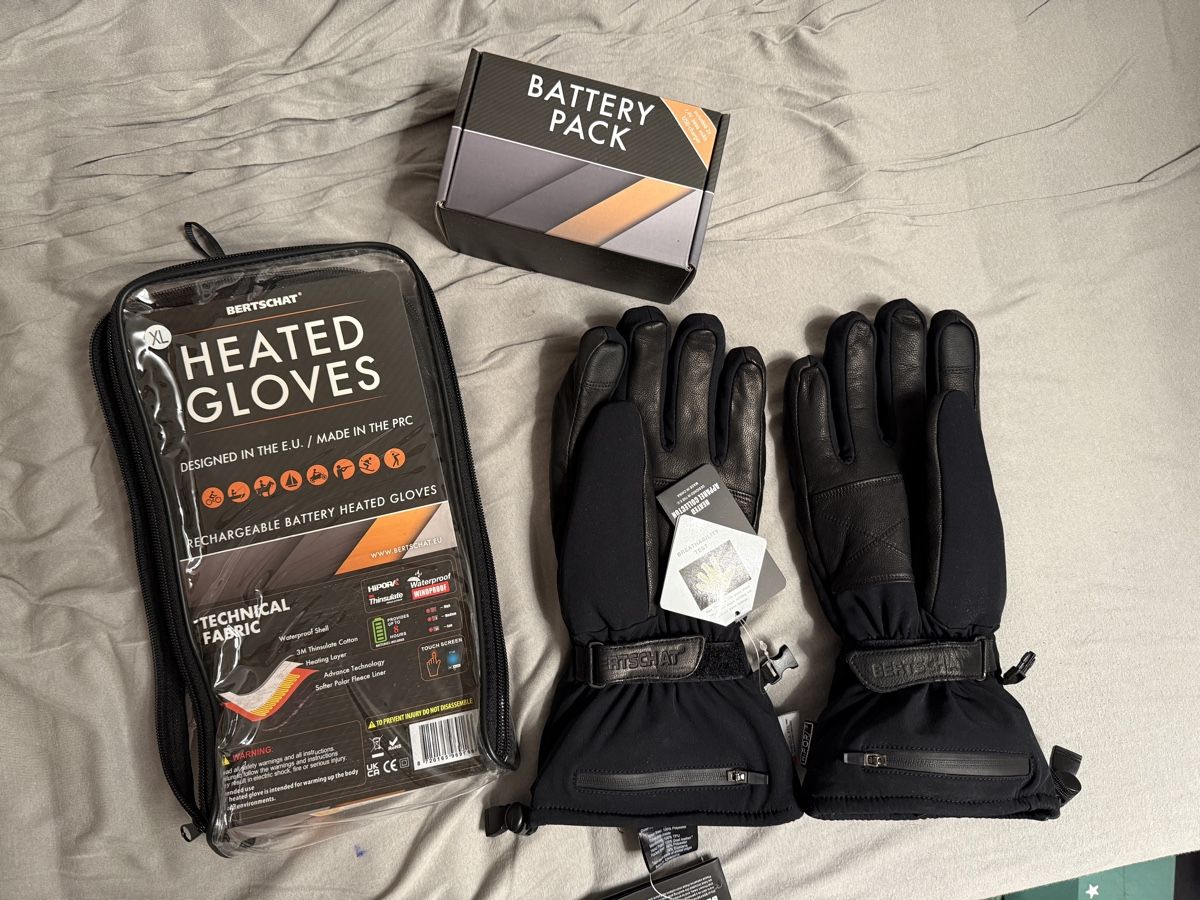 Autres accessoires hommes: Bertschat - Heizhandschuhe – Neuf avec emballage d'origine à Istighofen par diefja 1