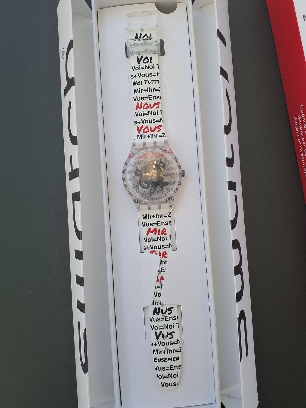 Swatch Orologi: Swatch Aktionärsuhr 2026 – Nuovo e nell'imballaggio originale da Entlebuch venduto da friedli77