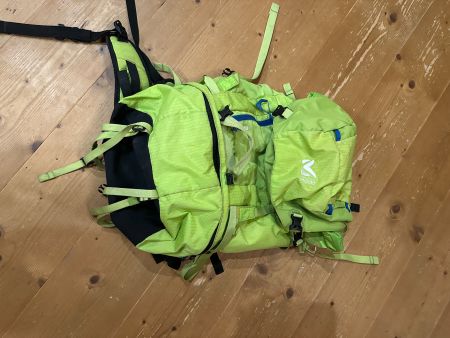 Touren-Rucksack Millet Ubic 40 grün, guter Zustand