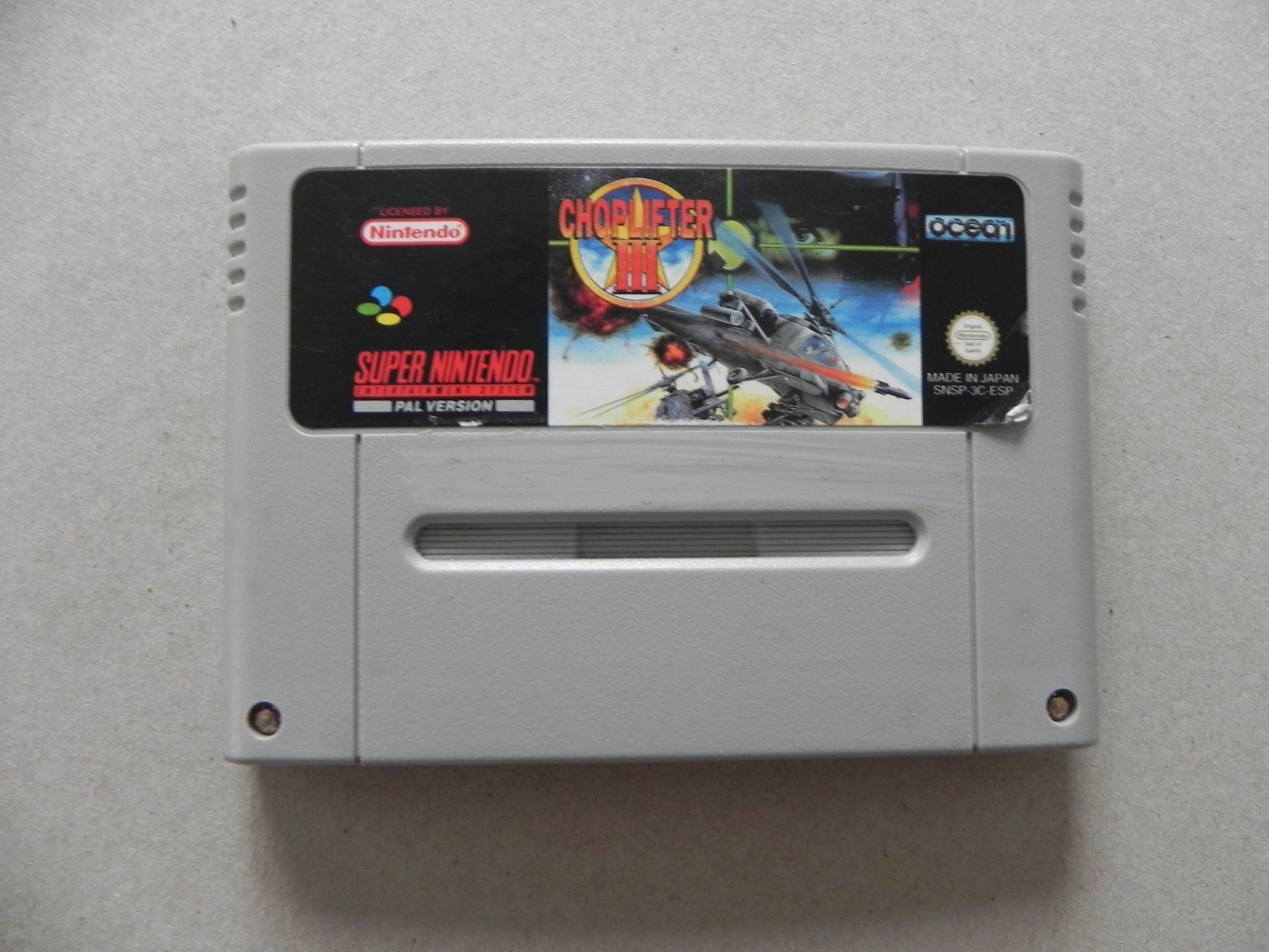 Nintendo Jeux: Super Nintendo SNES Game Choplifter III – D'occasion à Siebnen par krimsie