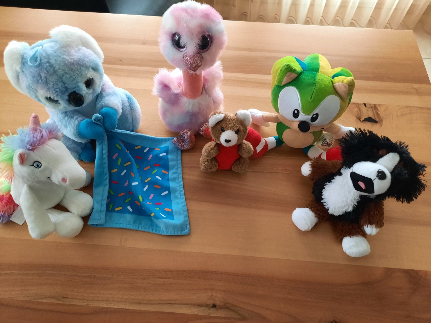 Spielzeuge: 6 Stk. Plüschtier-Sammlung, Top! – Gebraucht aus Ibach von urs_sl5h