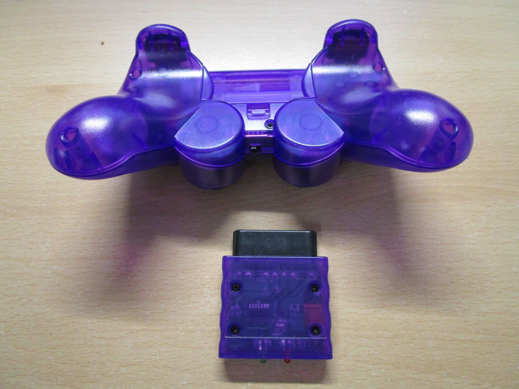Controller: Playstation 2 Wireless Controller -clear purple- NEUWARE PS2 – Nuovo (secondo la descrizione) da Goldau venduto da agestuffer 2