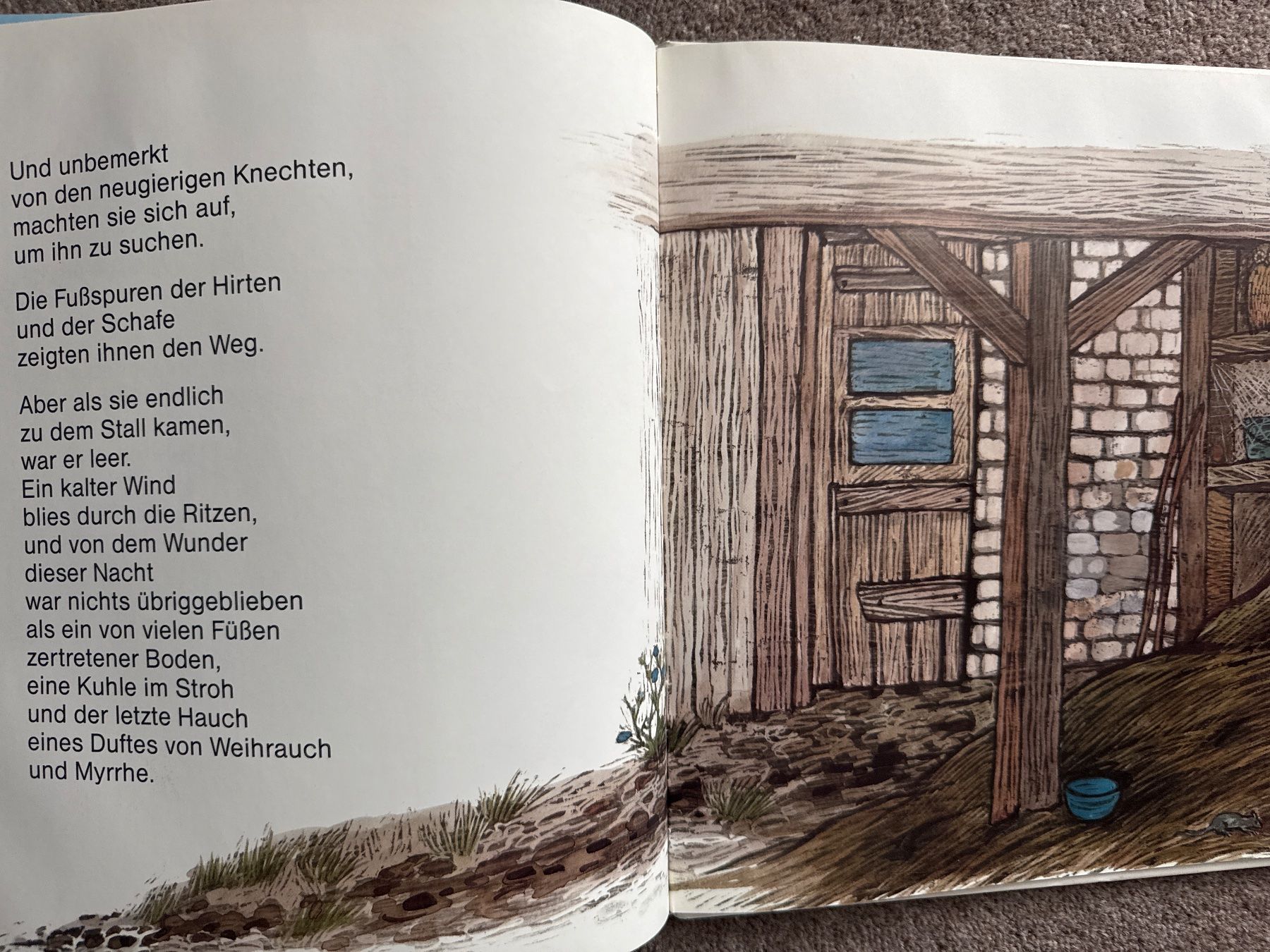 Bücher: Die beiden Weihnachtsesel - Max Bolliger – Neu (gemäss Beschreibung) aus Aarau von Kilauea 4