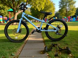 20 Zoll Kindervelo Bike Mountainbike Single Speed BLAU NEU