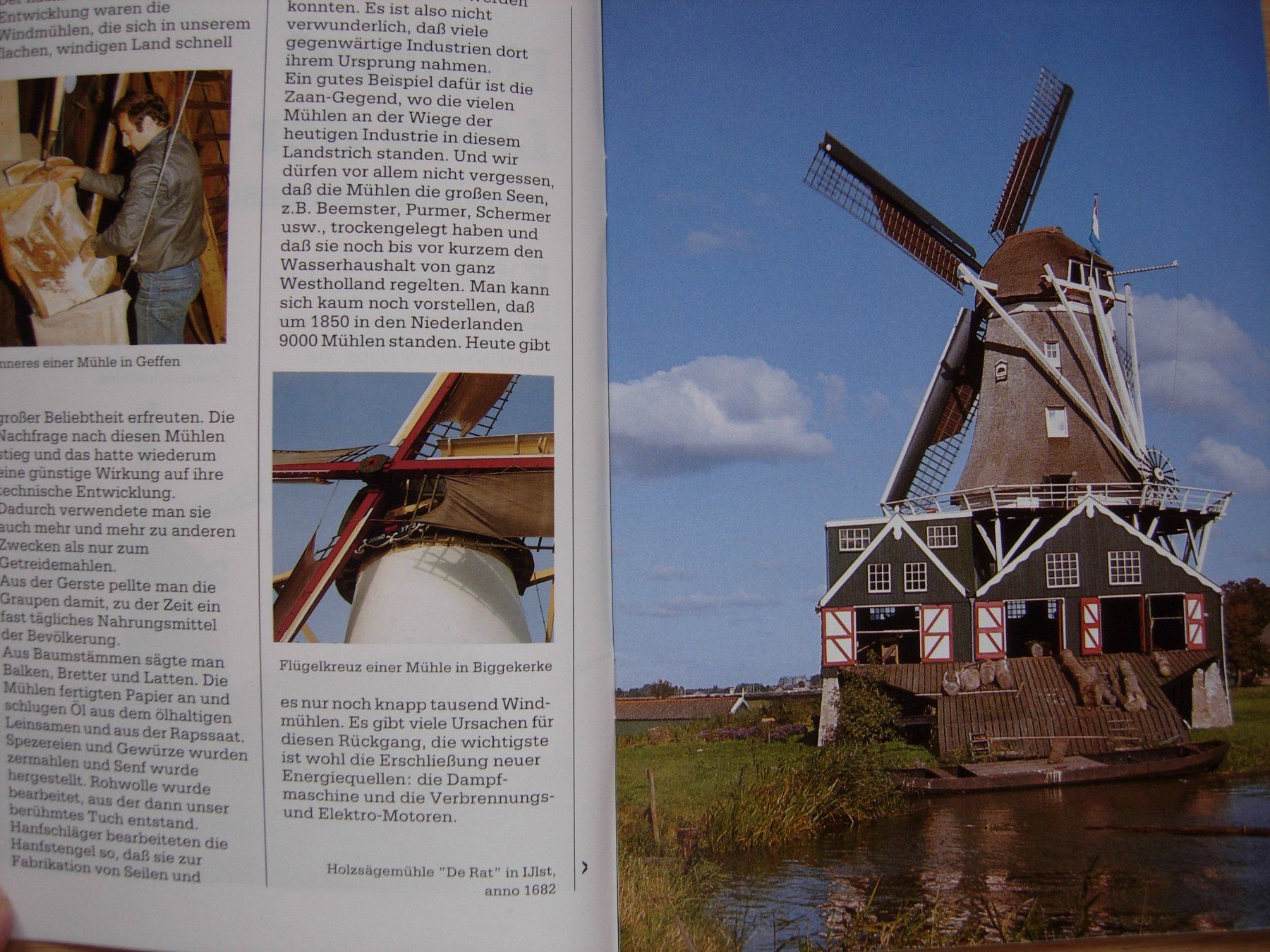 Dokumente: Büchlein - Windmühlen in Holland – Gebraucht aus Dübendorf von rumpumpel 3