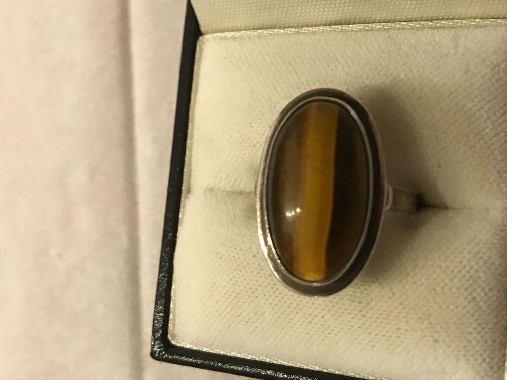 Bague Fine Ancienne En Argent De Tunisie - Titrage 850/1000, Anneau Simple Vintage