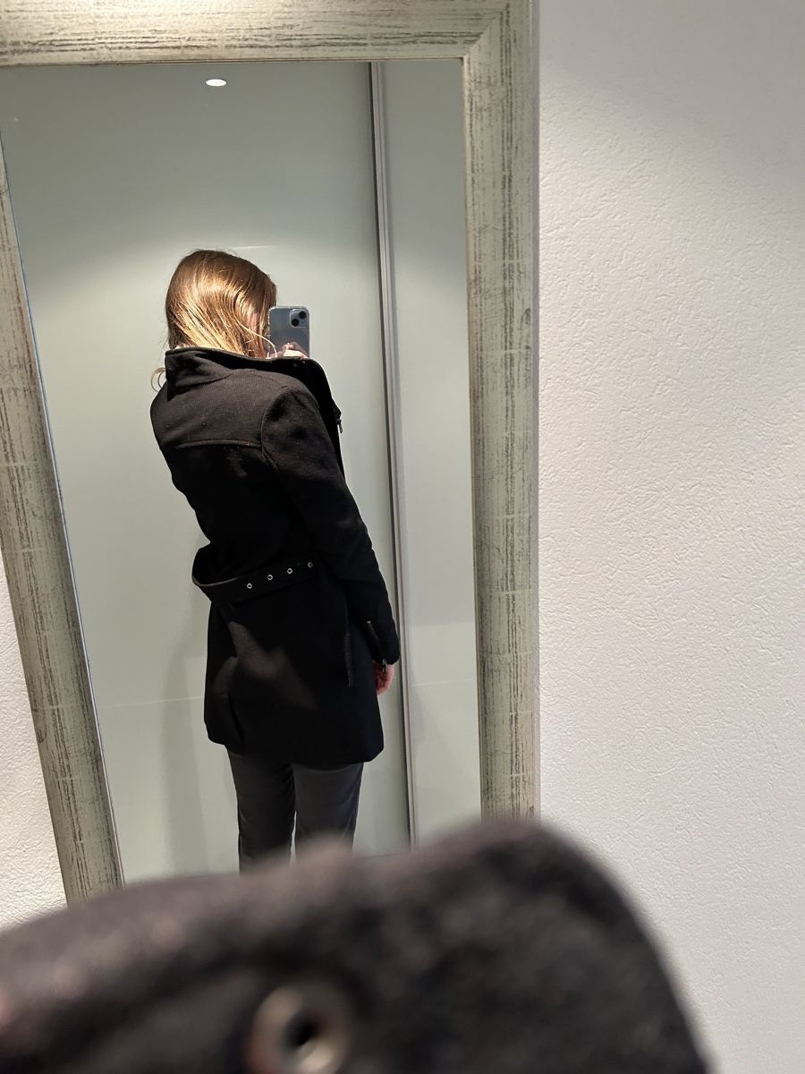 Only Cappotti: schwarzer Wollmantel Only – Nuovo (secondo la descrizione) da Zürich venduto da Shoppingqueen98 3