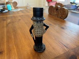 Mr. Peanut Planters Gusseisen Figur/Türstopper Kult