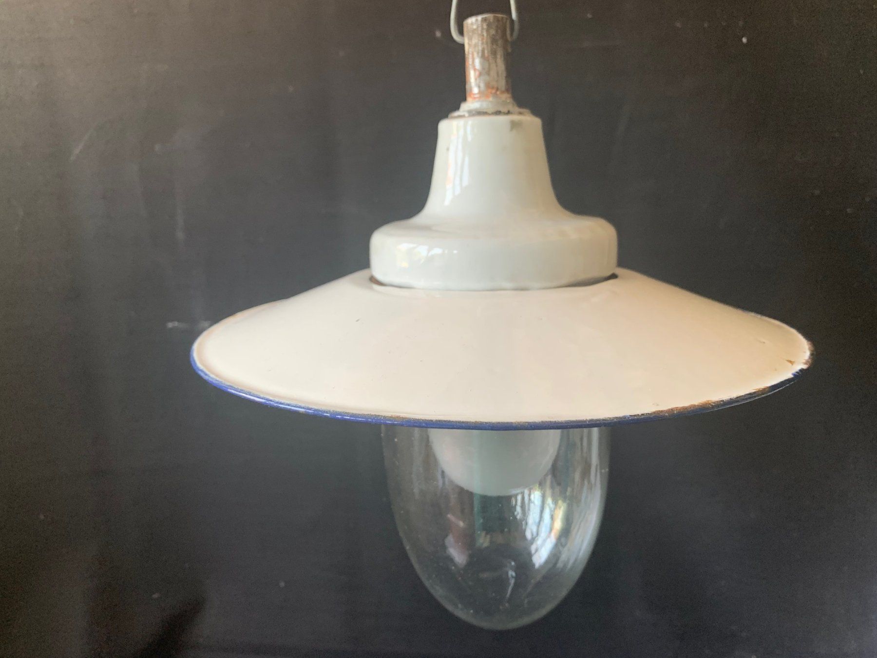Lampen: Alte, schöne Stalllampe mit Glas / Sicherheitslampe – Gebraucht aus Wallisellen von zappenduster 5