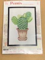 Stickpackung Permin Kaktus 20x29cm NEU im Set (Neupreis 39.-