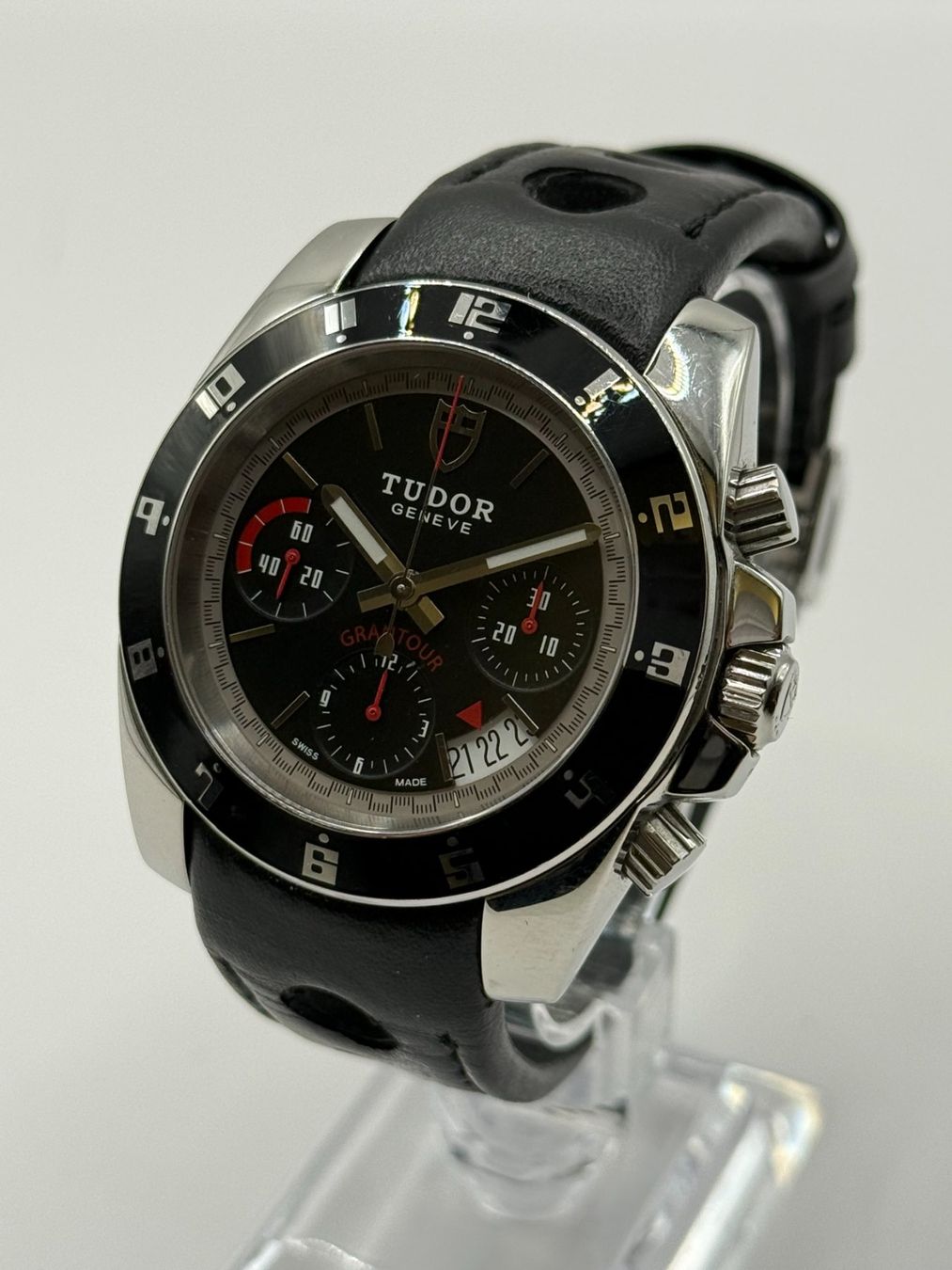 Tudor Orologi: Tudor Grantour Chronograph – Réf. 20350N – Usato da Bottens venduto da Evergold.ch 1