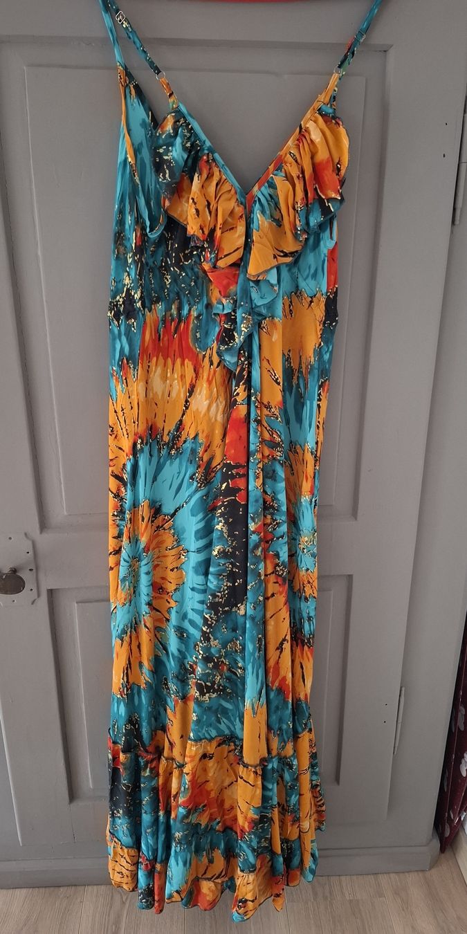 Kleider: Maxikleid Sommer  – Neu (gemäss Beschreibung) aus Felben Wellhausen von Eve112
