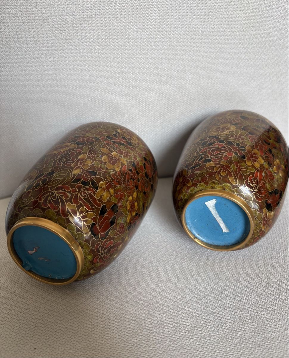 Vasi & Recipienti: Bellissima copia di vasetti in cloisonné – Usato da Chiasso venduto da myt_k8rf 2