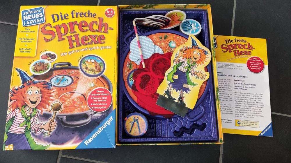 Ravensburger Die Freche Sprech-Hexe – Gioco Educativo Per Bambini 4-8 Anni – Sviluppa Ascolto E Pronuncia