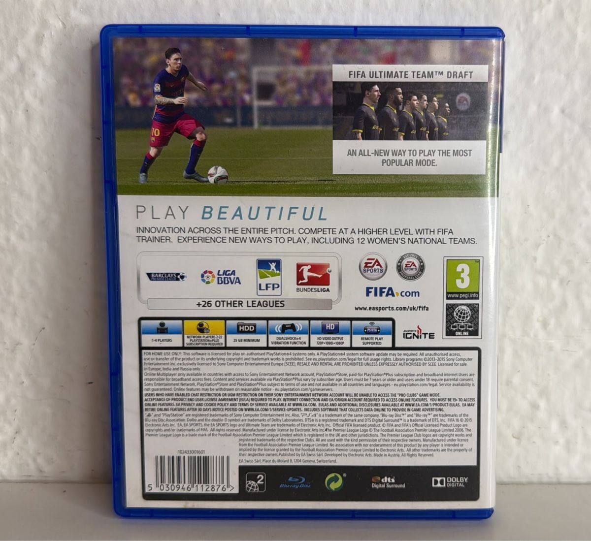 Sony Jeux: FIFA 16 PS4/PS5 Game disc and case – D'occasion à Ehrendingen par bubulence 1