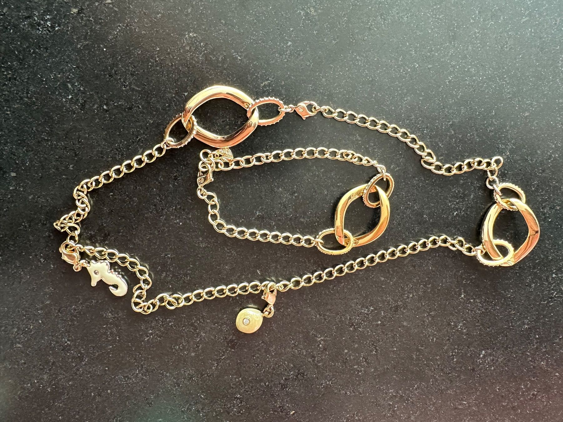 Catenine: Svarowski Kette + Armband – Usato da Remigen venduto da Orlana7 3