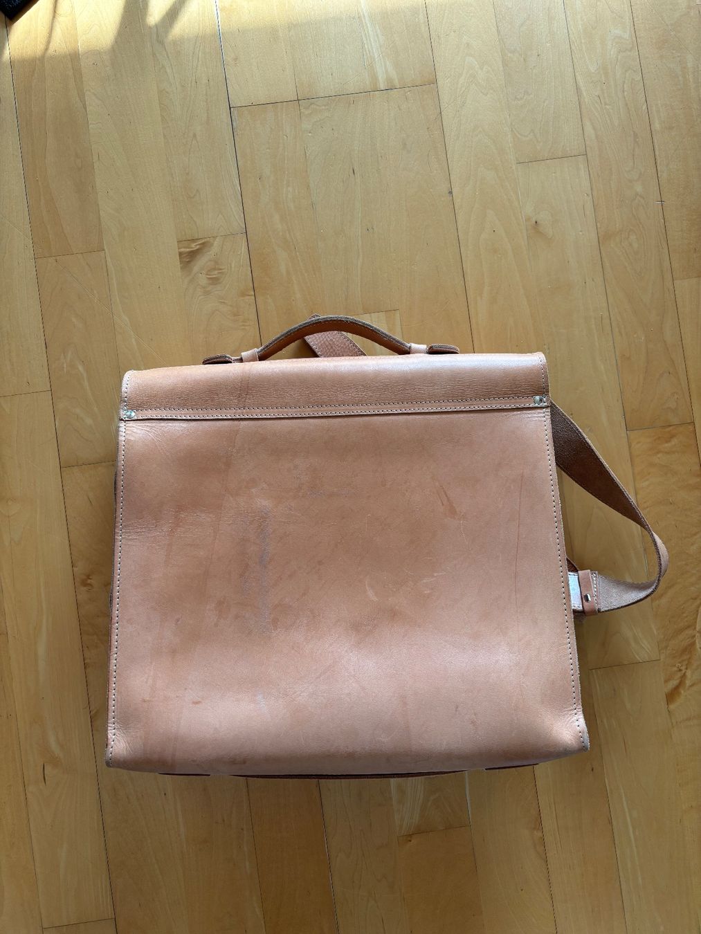 Borse: EM-EL Leather Satchel Bag – Usato da Zürich venduto da BorjaCastillo 1