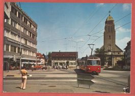 Dietikon - Mutschellen-Bahn bei Café City - ca. 1975