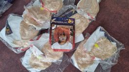 Blonde Perücke, zerzaust, Schulterlang für 6.90