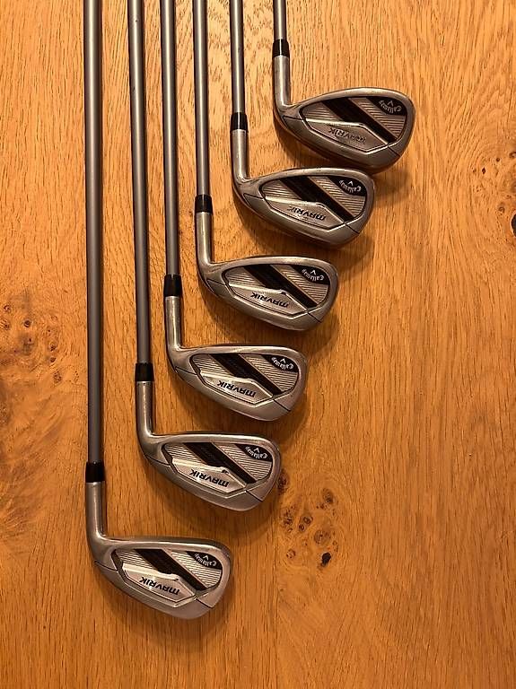 Callaway Mazze & Set: Callaway Mavrik Eisensatz 5-PW - R-Flex – Usato da Rothenburg venduto da Second_Round_Golf_CS