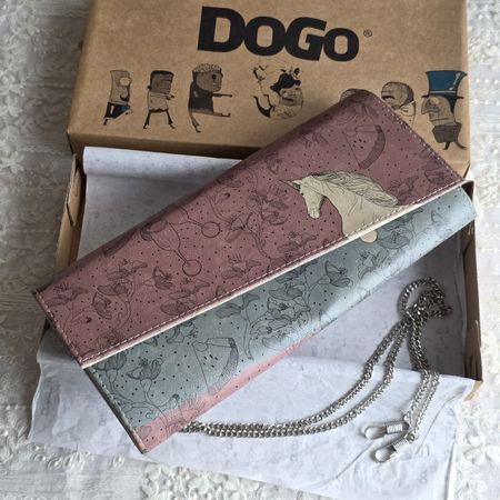 DOGO Clutch Bag mit Einhorn, neu mit Kette & OVP🦄