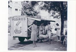 Schweiz  CH  -  MIGROS - Verkaufswagen    um 1947