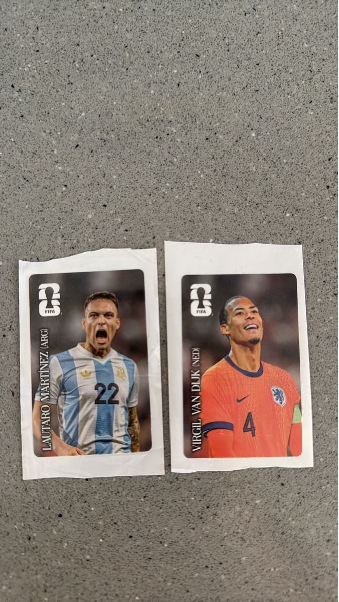 Coca-Cola Carte collezionabili: Coca Cola Lautaro Martinez et Van Dijk – Nuovo (secondo la descrizione) da Bex venduto da ArnaudAGV