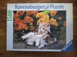 Ravensburger Puzzle 1500 Teile Katzen