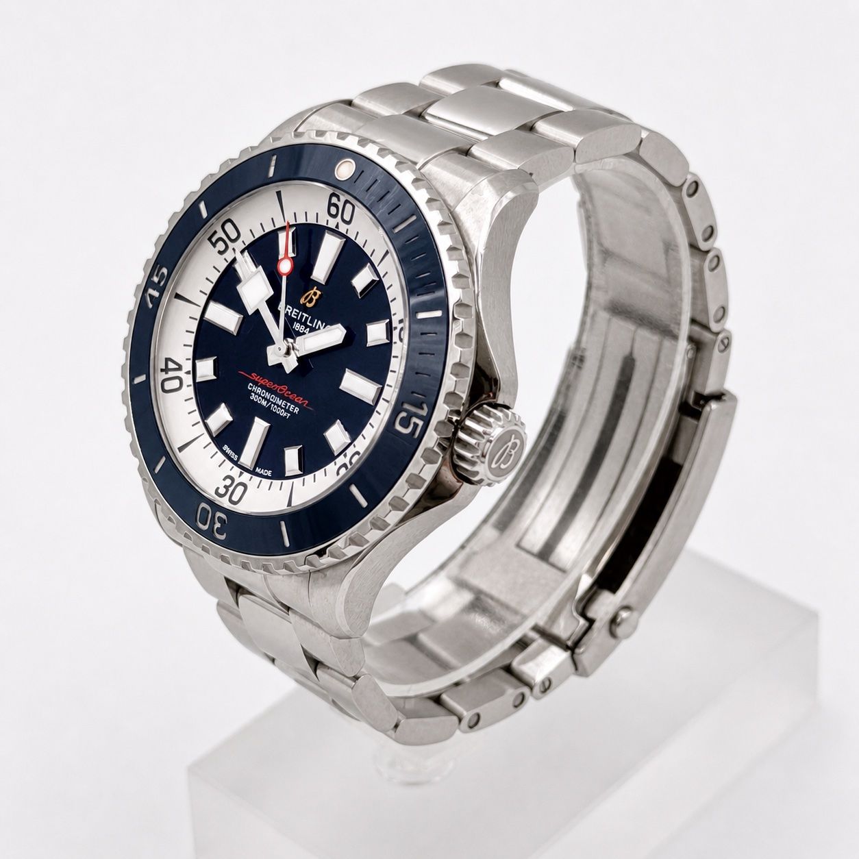 Breitling Orologi: Breitling Superocean Automatic 46 - Full Set 2022 + Garantie – Usato da Wil SG venduto da rappwatches 4