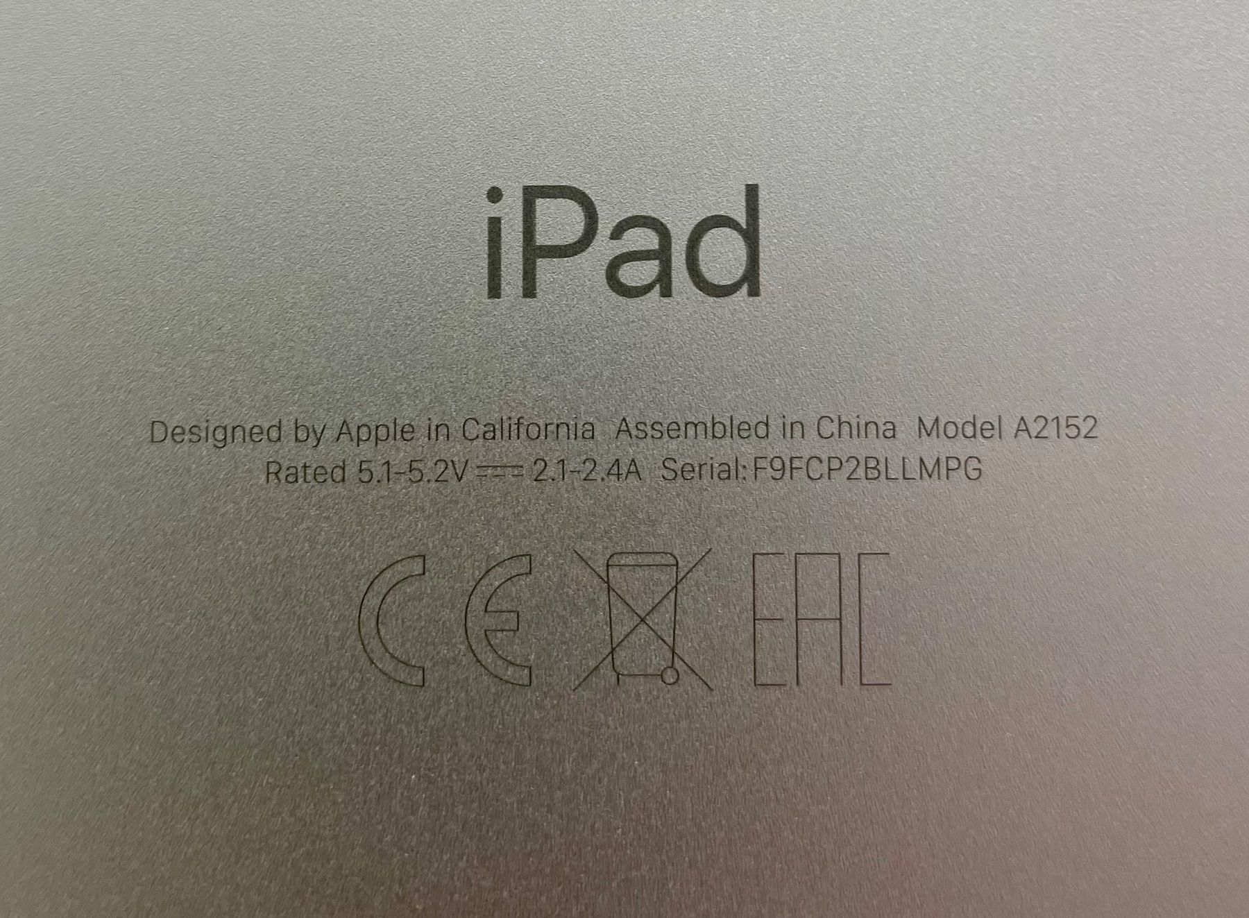 Apple Tablet PC: iPad Air 3. Gen. Wi-Fi, 64GB – Gebraucht aus Schaffhausen von Tempera 5