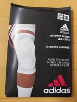 Neue adiPower Padded Leg Sleeve / Beinschoner Gr. 3XL rot