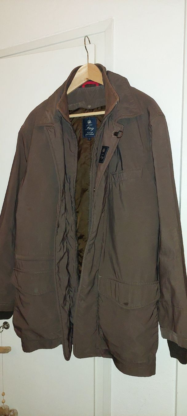 Fay Giacche: FAY veste L marron classique avec déchirure – Usato da Orpund venduto da Biennerome 2