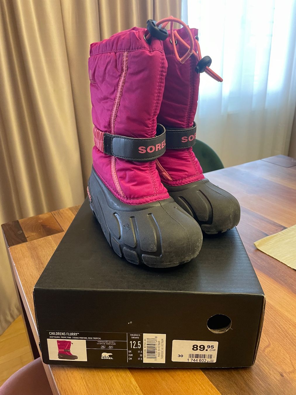 Sorel Scarpe per ragazzi: Sorel FLURRY / Winterstiefel - deep blush/tropic pink – Nuovo (secondo la descrizione) da kloten venduto da Teomondoscrofolo