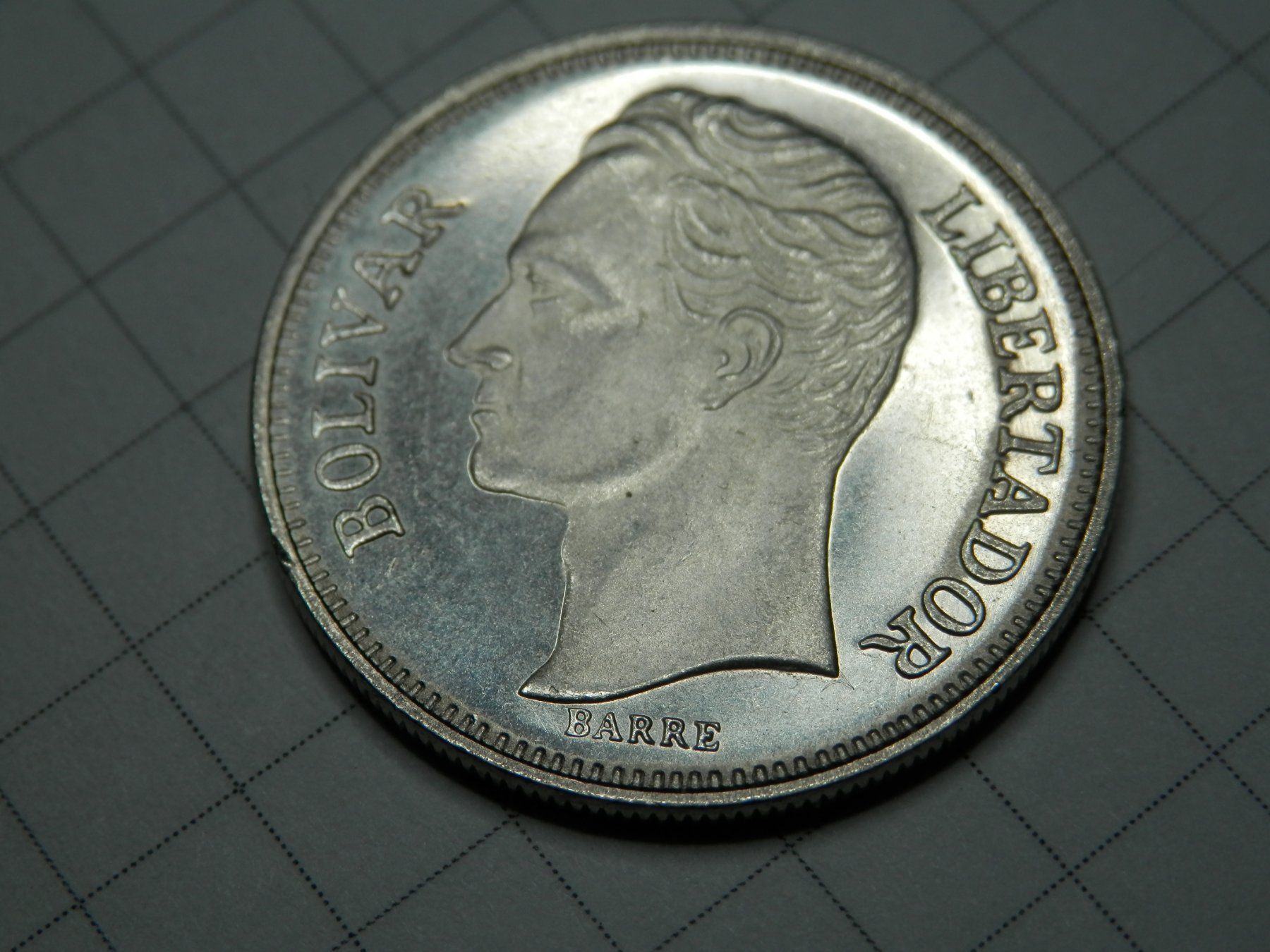 Alle Münzen: Venezuela 1 Bolivar, 1989 – Gebraucht aus Weiach von weiach81 1