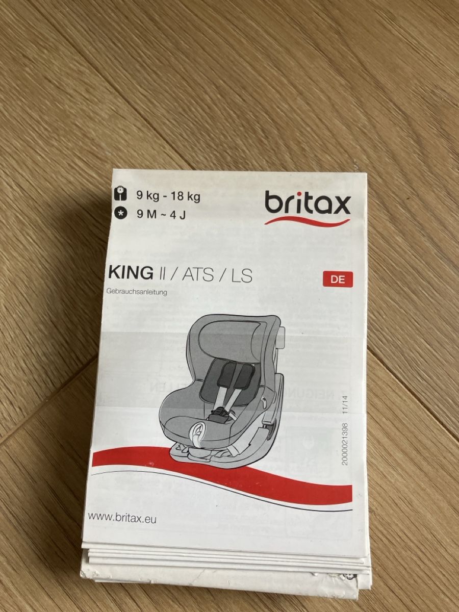 Britax Römer Auto-Kindersitze: Kindersitz Römer Britax King II – Gebraucht aus Balsthal von DomeF 4