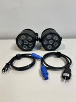 029 Posten 2x EUROLITE Akku LED-Scheinwerfer