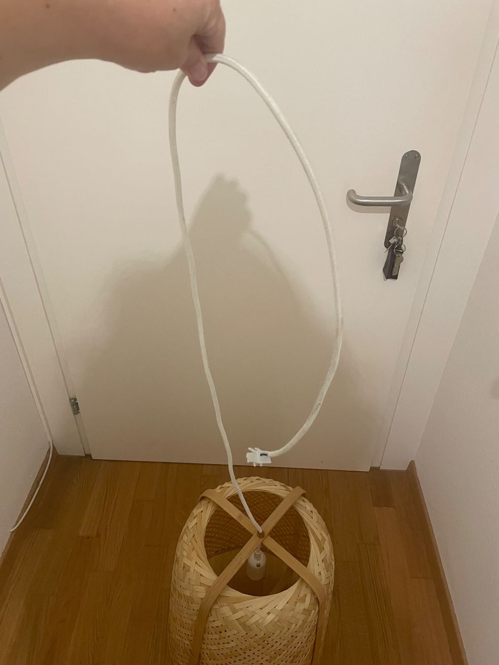Ikea Lustres & lampes de plafonds: Ikea knixhult boho bambus Hängelampe – D'occasion à Dübendorf par rocki07 4