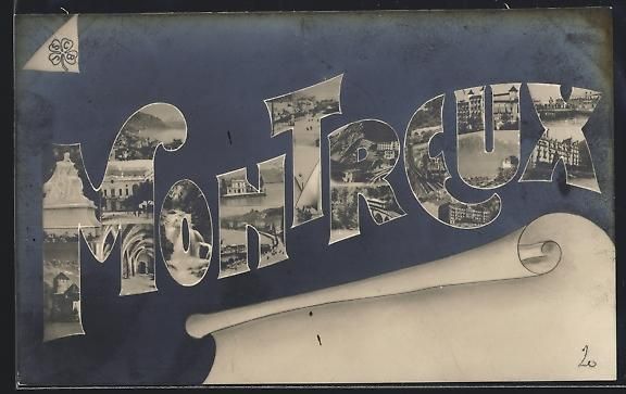 Cartoline postali: Montreux, Strassen, Plätze, Häuser, De – Usato da Berlin venduto da bartko-reher