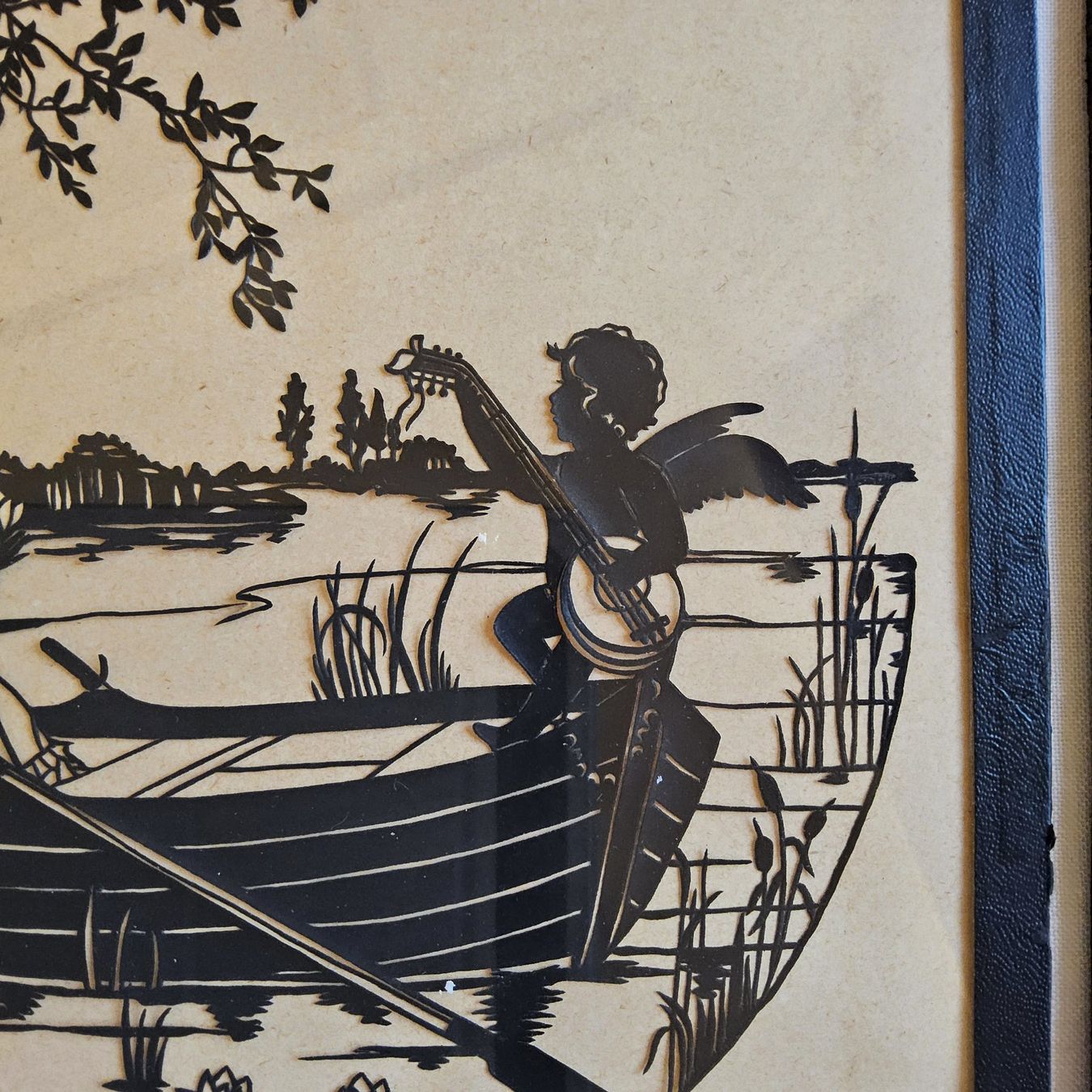 Grafiken & Lithographien: Paar romantische antike Scherenschnitte ca 1880 – Gebraucht aus Zürich von helsan 7