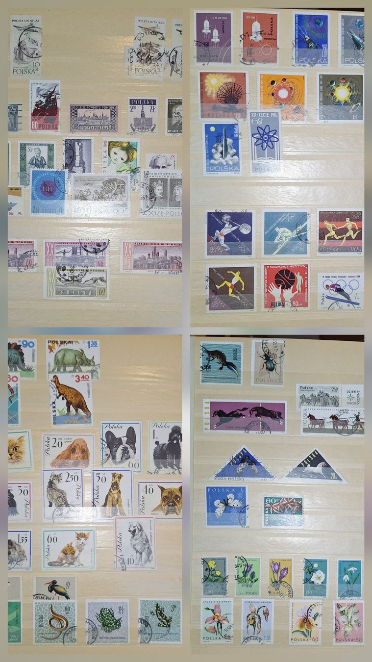 Tutti i francobolli: Briefmarkensammlung Polen – Usato da Balgach venduto da SIMEON27