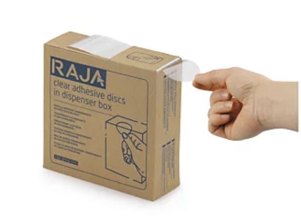 Sticker: 10 Stk. neue transparente Klebepunkte Box – Nuovo e nell'imballaggio originale da Necker venduto da liq24 3