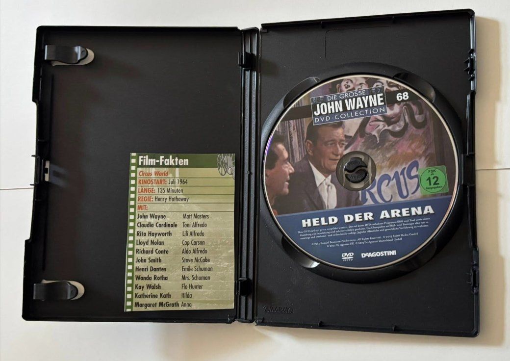 Tous les DVDs: John Wayne - Held der Arena DVD Vol.68 – D'occasion à lupfig par maniacs666 1