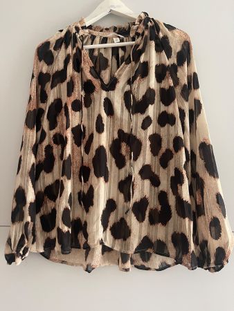 Bluse Animalprint