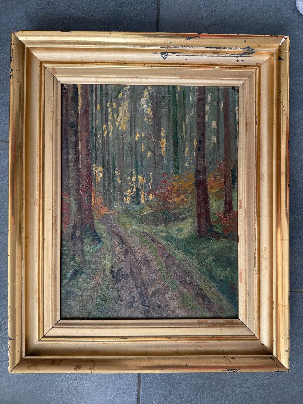 Dipinti: GEMÄLDE  in  HOLZRAHMEN – Usato da Subingen venduto da ArtBead 2