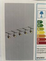 Deckenlampe Seilsystem 5flammig Lumimart