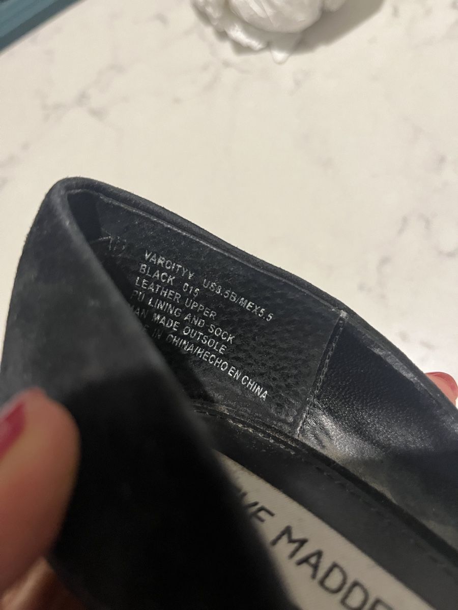 Steve Madden Scarpe da donna: Steve Madden Black Suede Heels - Size US 8.5 – Usato da Mies venduto da nic_yk5d 9