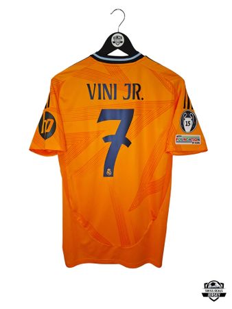 VINICIUS JR #7 Original BNWT Real Madrid 2024-25 Away Trikot